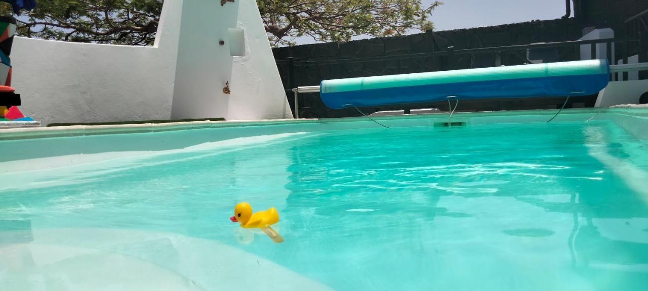 Aptos Con Piscina El Flamboyan 1 Teseguite Exterior foto